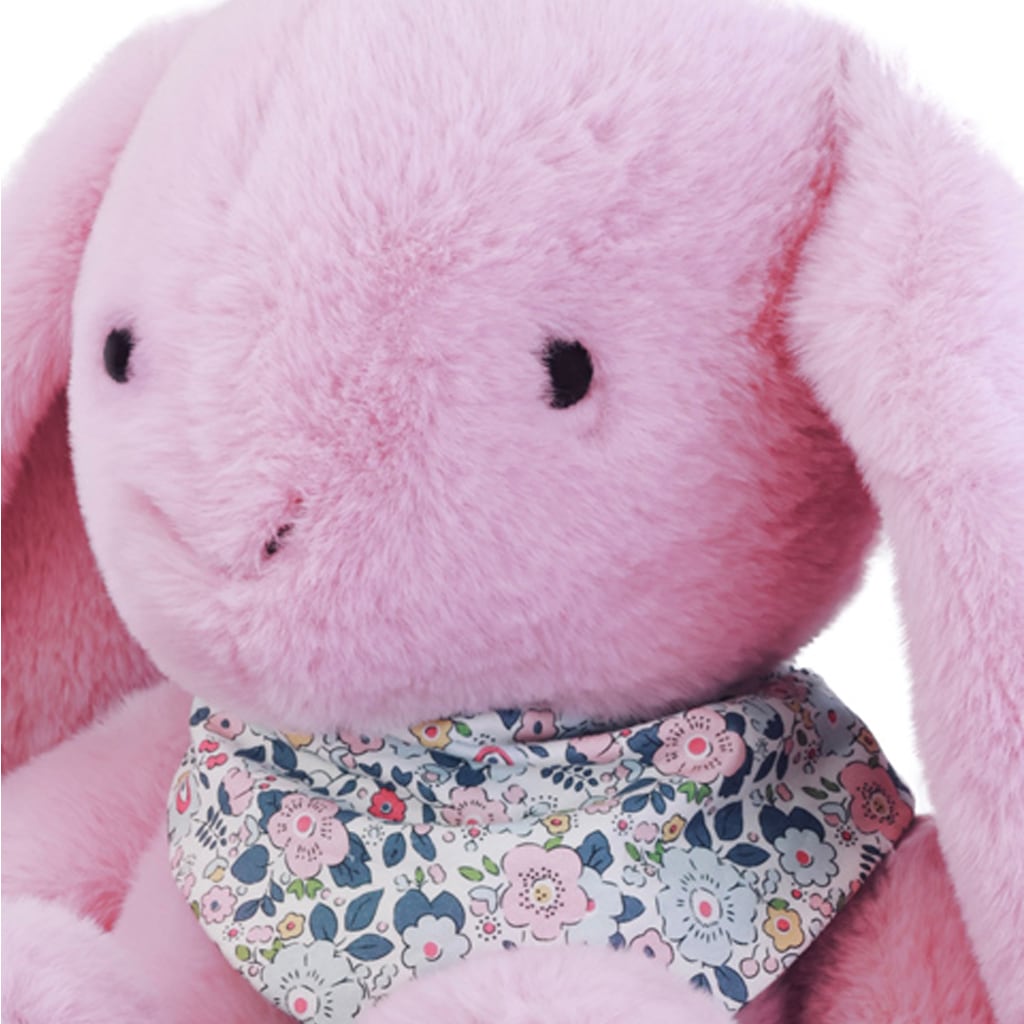 Blomsterkanin i Rosa (50 cm) fra Doudou et Compagnie