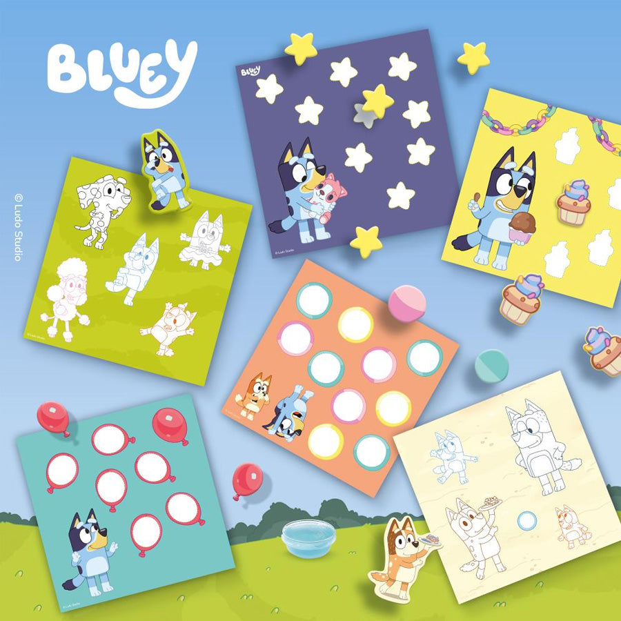 Bluey Fingerlim med Former