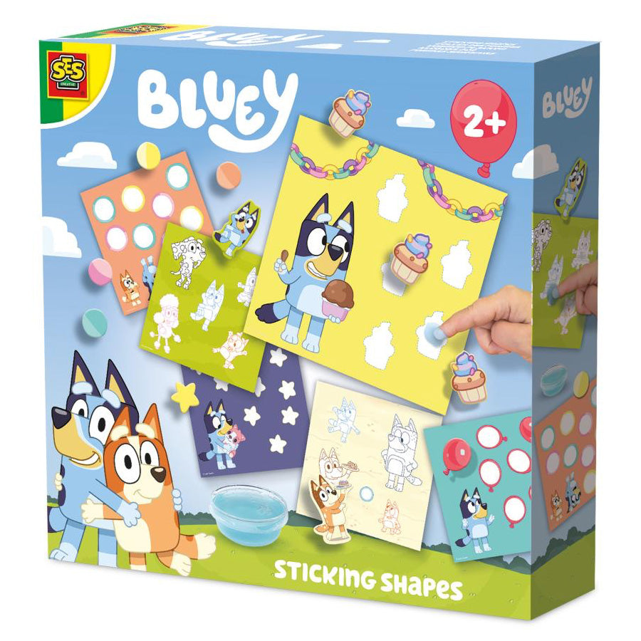 Bluey Fingerlim med Former