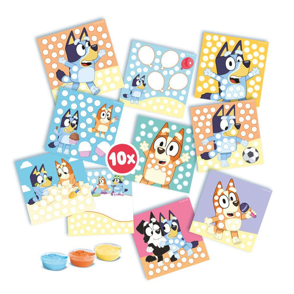 Bluey Fingermaling, Kunstprikker