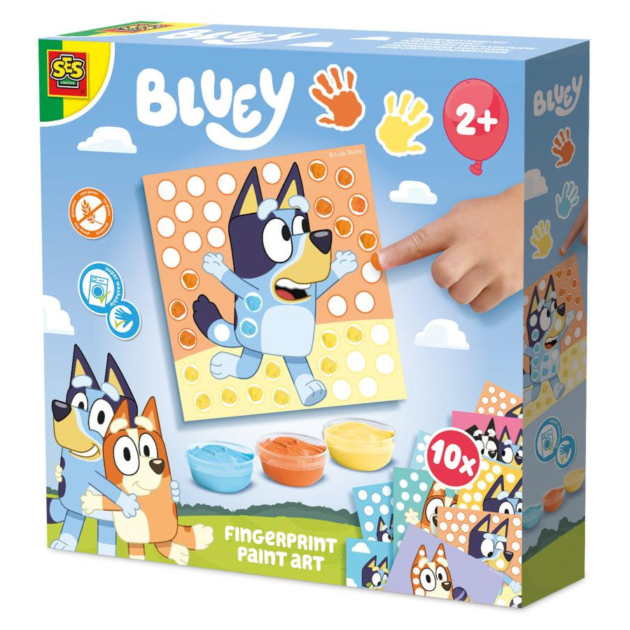Bluey Fingermaling, Kunstprikker