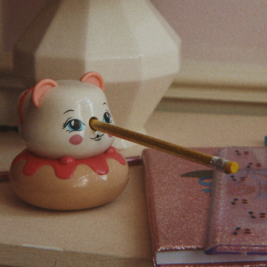 Blyant Spidser med Teddy Twister