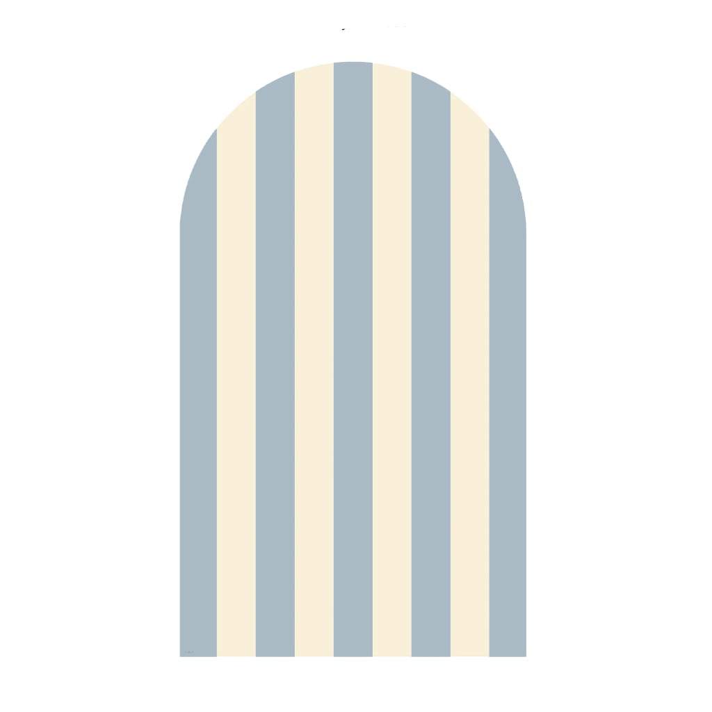 Buet Magnetisk Tavle Stripes Blue (1m x 58cm)