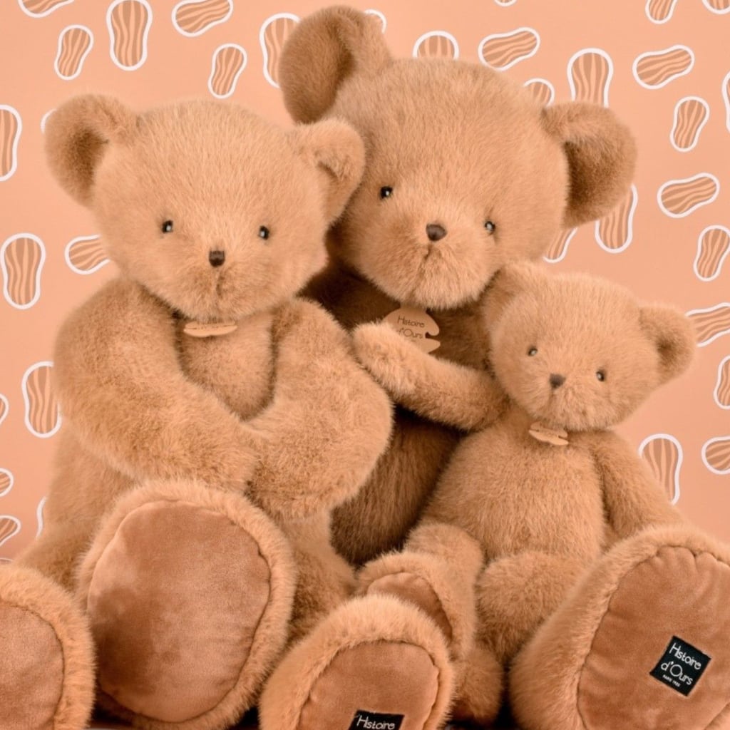 Clementin Bjørn i Jordnød (60 cm) fra Doudou et Compagnie