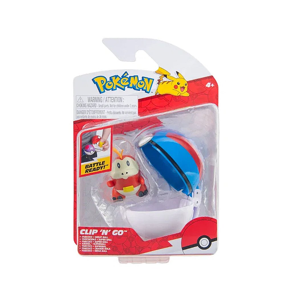 Clip N Go Fuecoco Med Great Ball