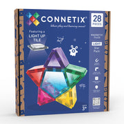 Connetix Light Star Pakke, Magnetsæt 28 Dele