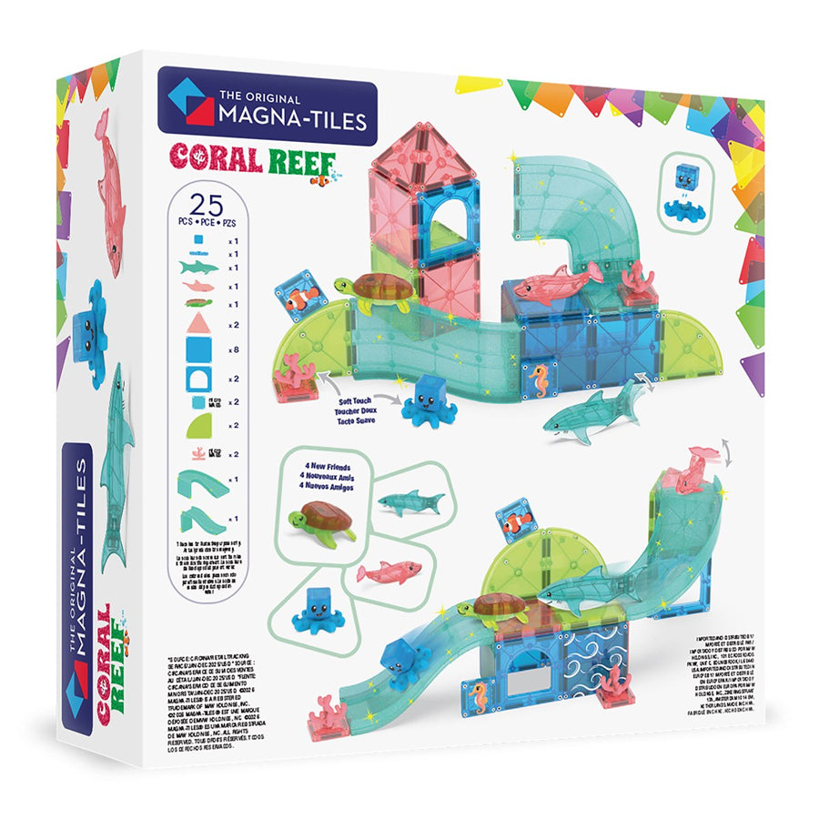 Coral Reef Magnetisk Byggesæt (25 dele)