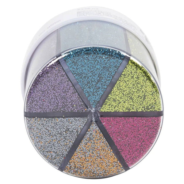 Creativ Company Bio-Glimmer, 6 Klassiske Farver