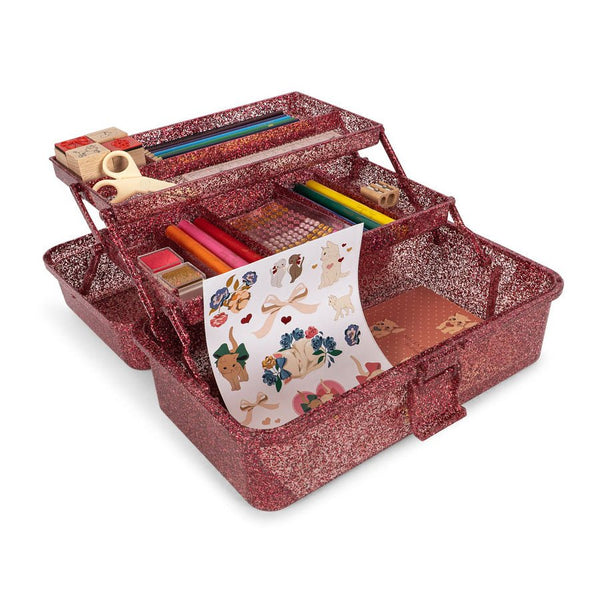 Creative Art Caddy Opbevaring i Glitter Rose