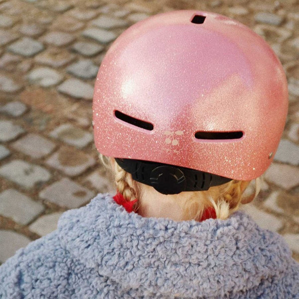 Cykelhjelm med Glitter