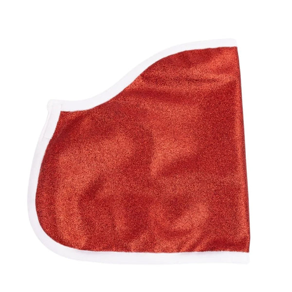 Dækken med Rød Glitter