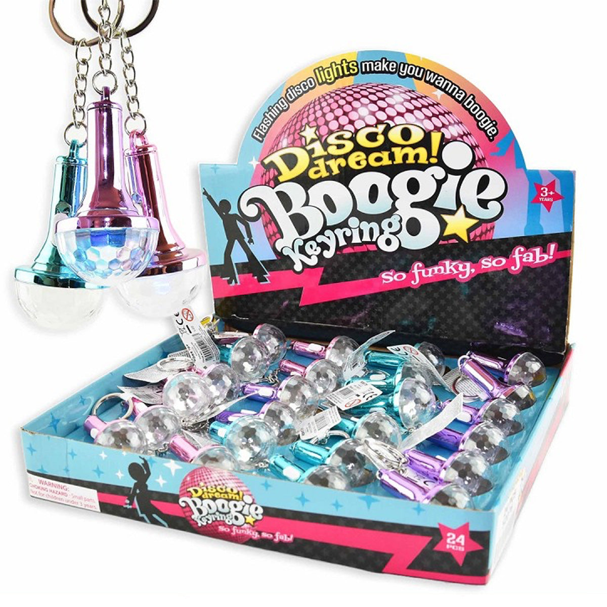 Disco boogie nøglering, ass