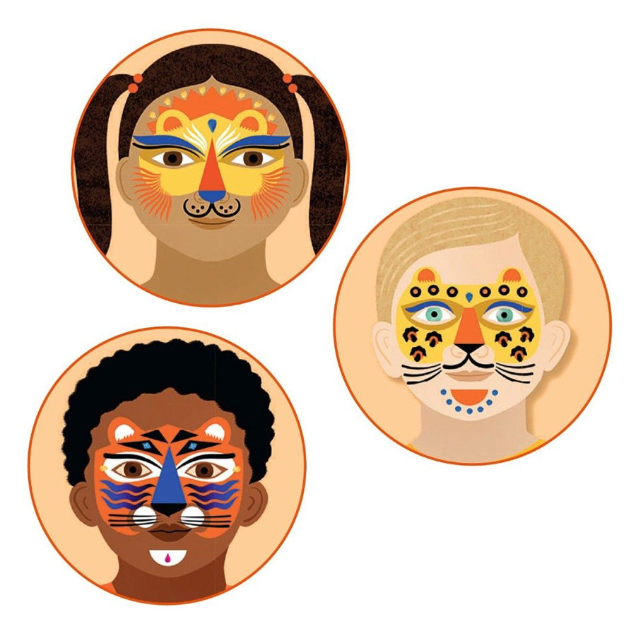 Djeco Ansigtsmaling - Rovdyr