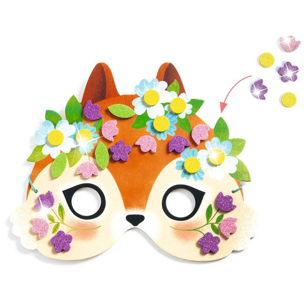 Djeco DIY Ansigtsmasker - Skovens Dyr