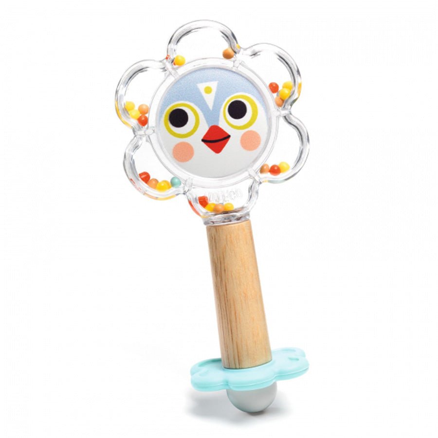 BabyFlower Håndrangle med Spejl