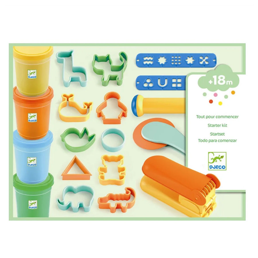 Djeco modellervoks og forme, pastel