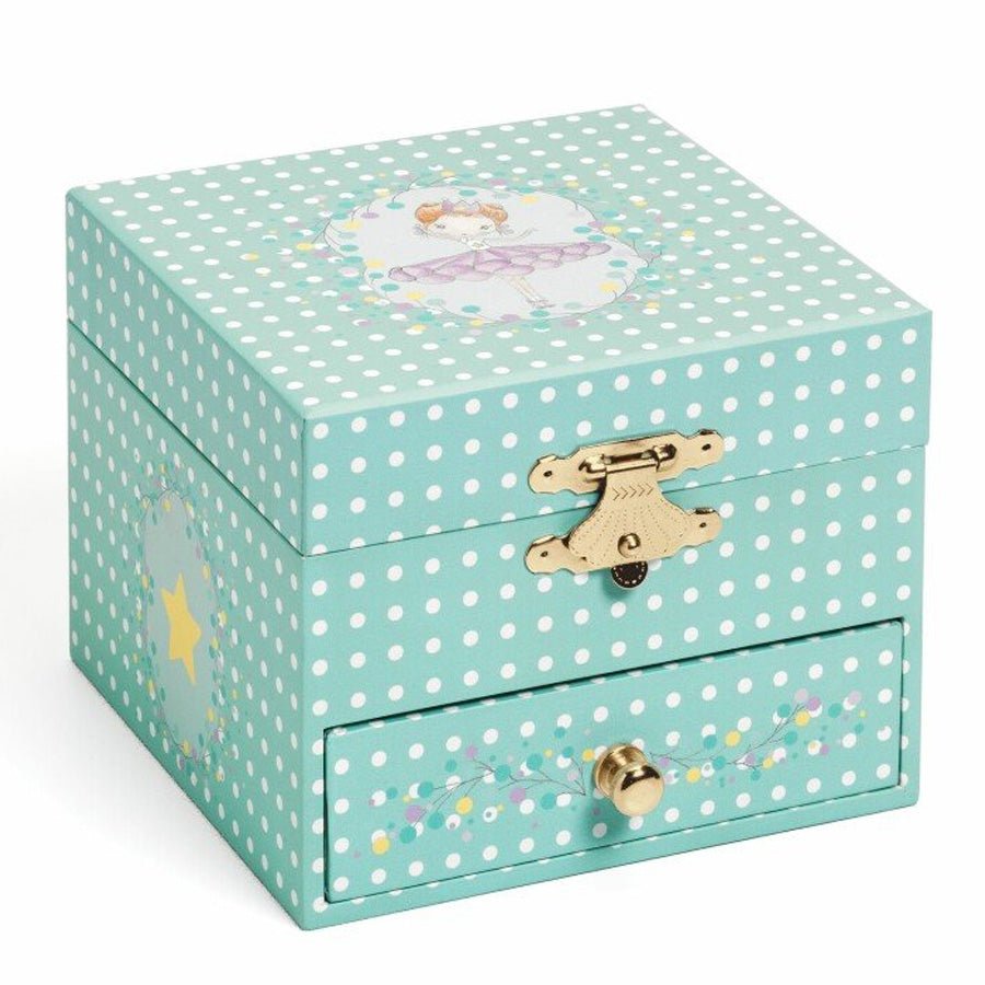 Smykkeskrin med Delicate Ballerina