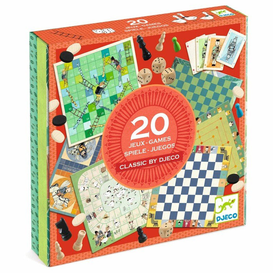 Spillemagasin med 20 Spil