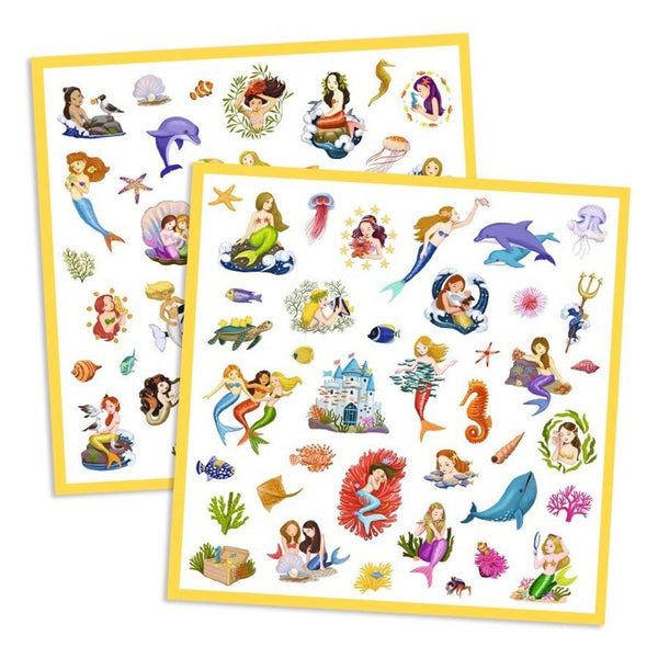 Klistermærker med Havfruer