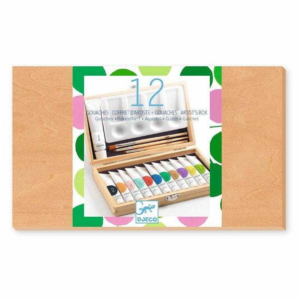 Kunstner Boks med Gouaches (12 stk)