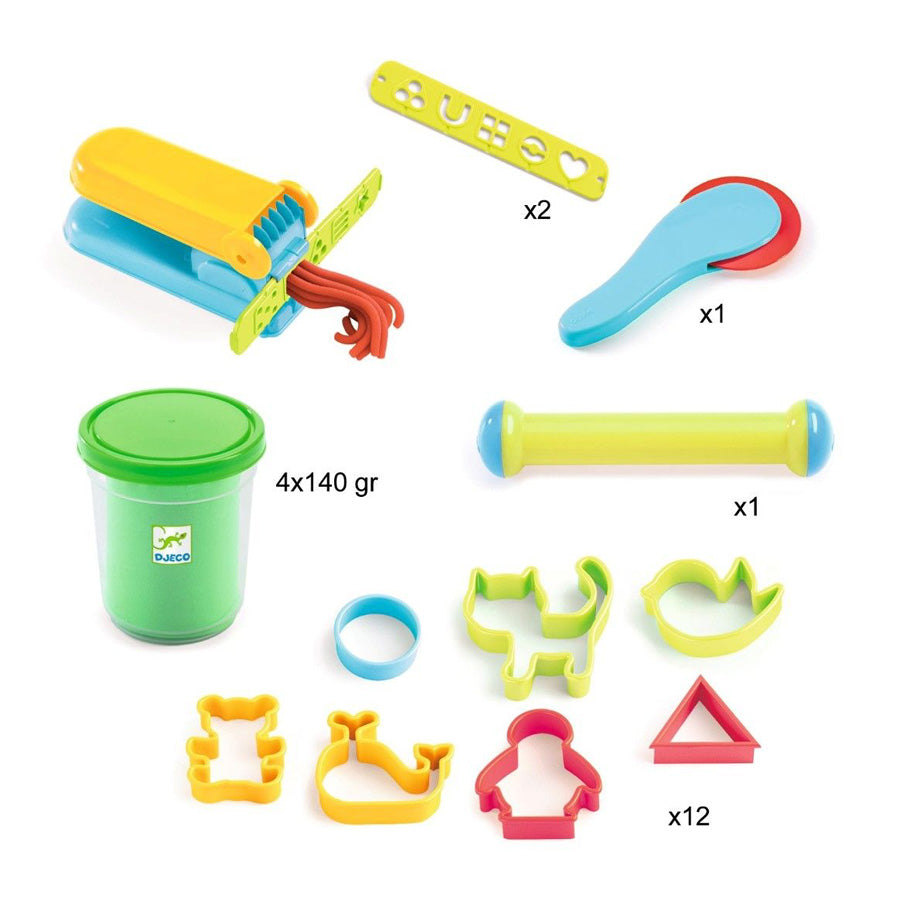 Djeco modellervoks og forme