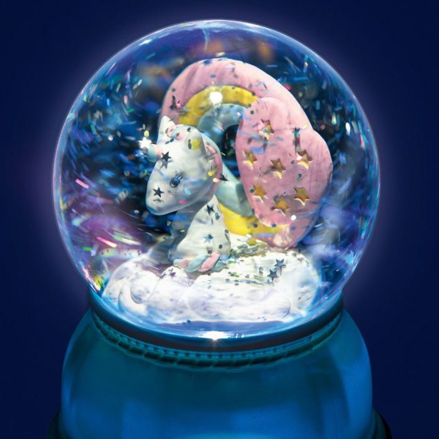 Snekugle med Lys og Enhjørning