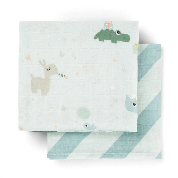 Done by Deer 2-Pak Stofble, Celebration Blue