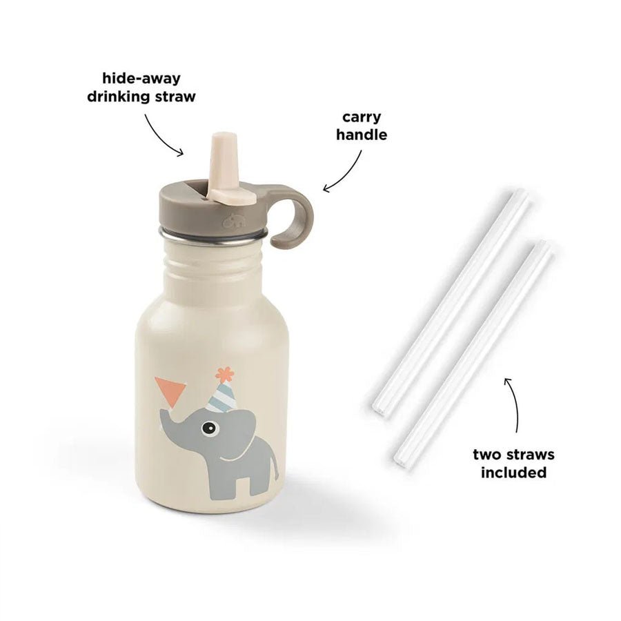 Done by Deer Drikkeflaske I Rustfrit Stål 350 ML, Celebration Sand