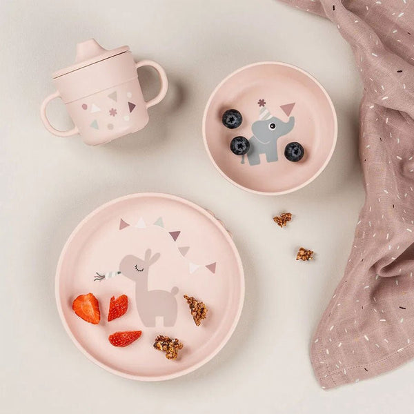 Done by Deer Foodie Spisesæt Med Sugekop, Celebration Powder