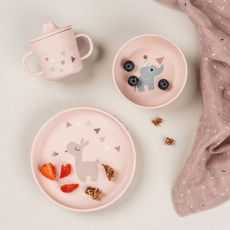 Done by Deer Foodie Spisesæt Med Sugekop, Celebration Powder