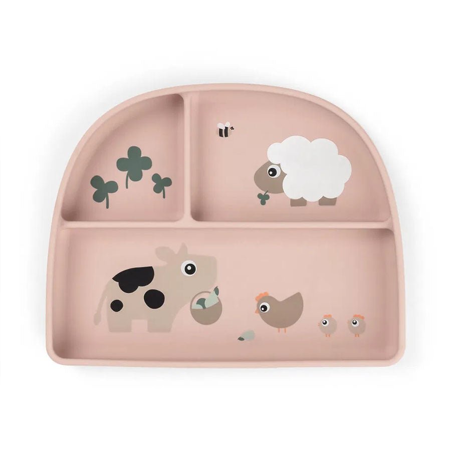 Done by Deer Stick & Stay Rumopdelt Tallerken, Tiny Farm Powder