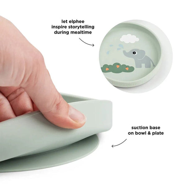 Done by Deer Stick & Stay Spisesæt, Elphee Grøn