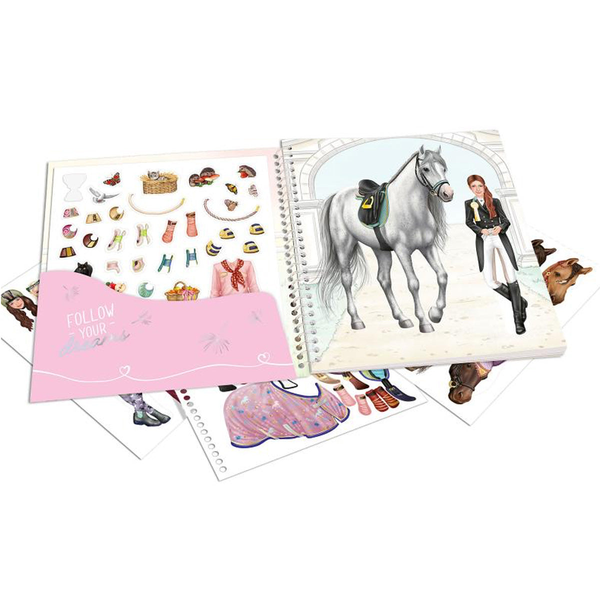 Dress Me Up Stickersbog