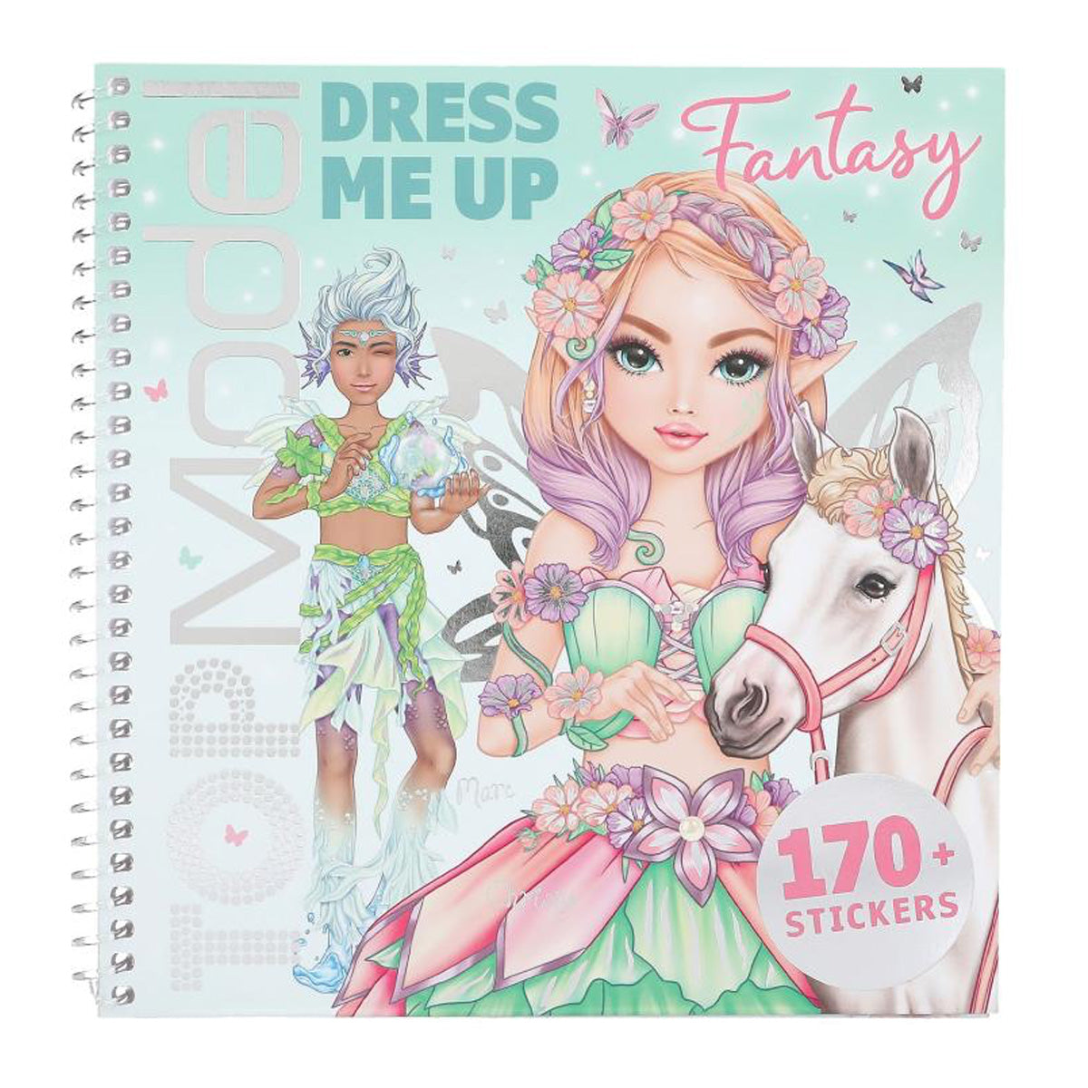 Dress Me Up Stickersbog med Fantasy