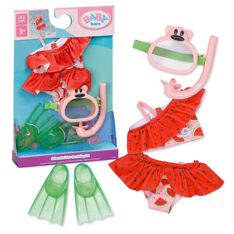 Dukke Snorkelsæt (43 cm)