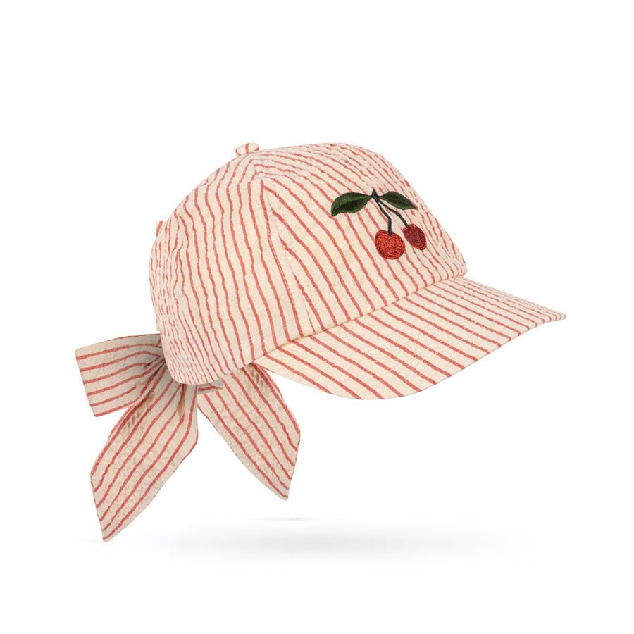 Ellie Kasket med Sløjfe i Amour Stripe