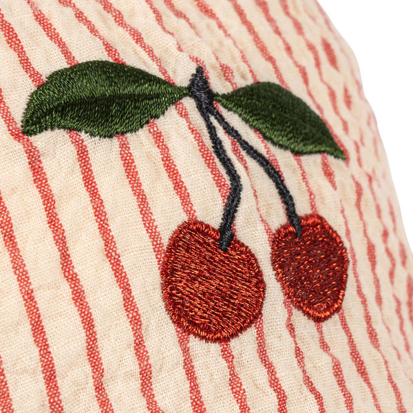 Ellie Kasket med Sløjfe i Amour Stripe