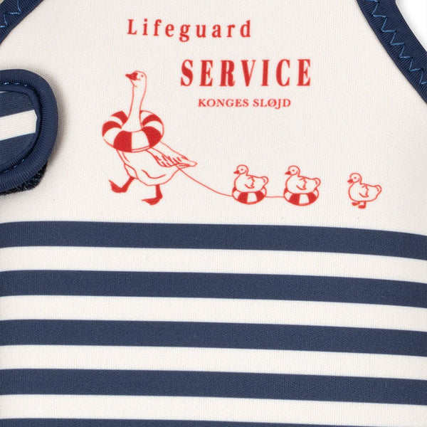 Ellis Svømme Vest i Marin Stripe
