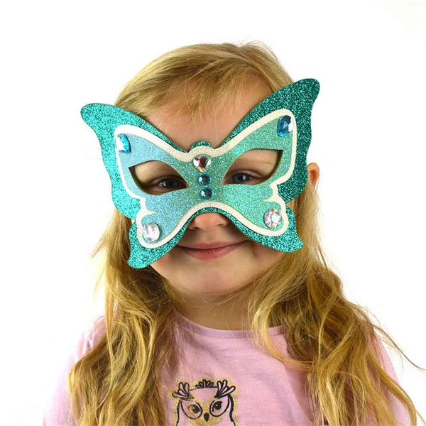 Dyremaske med glitter D