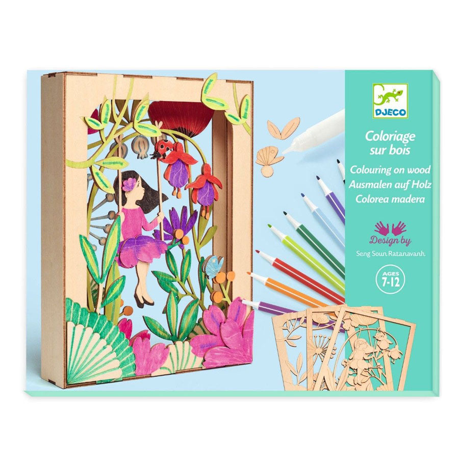 Farvelæg Træ med Alizée Diorama