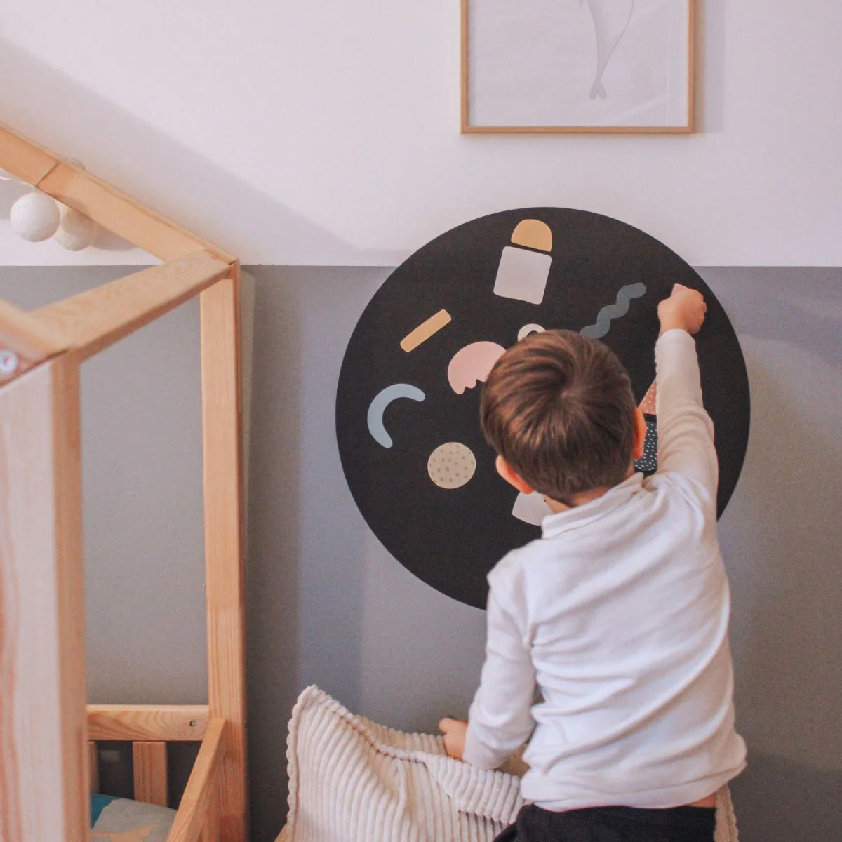 Magnetisk Tavle Rund (Ø56 cm)