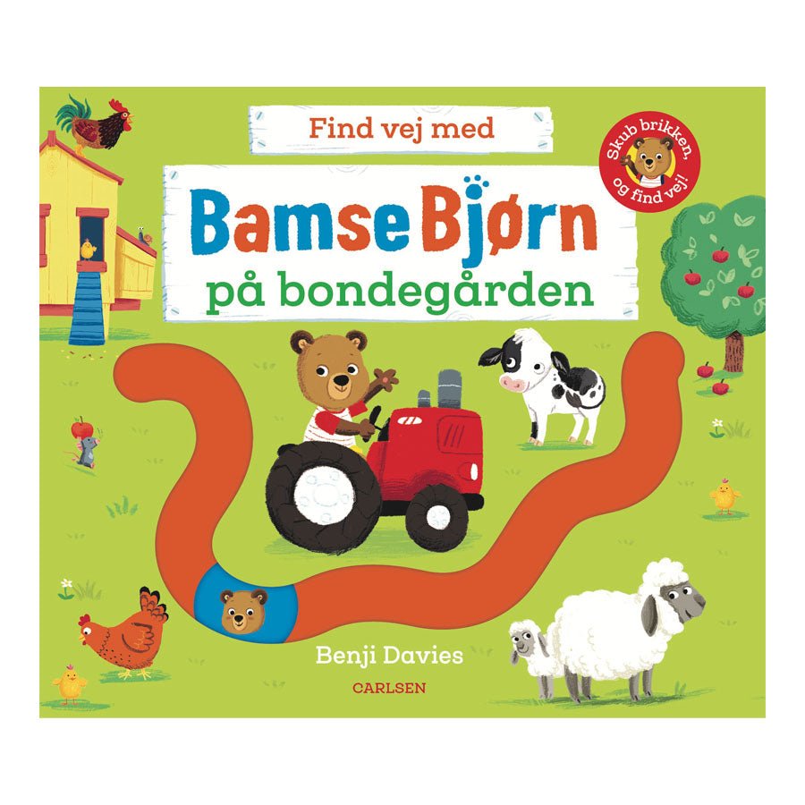 Find Vej Med Bamse Bjørn: På Bondegården