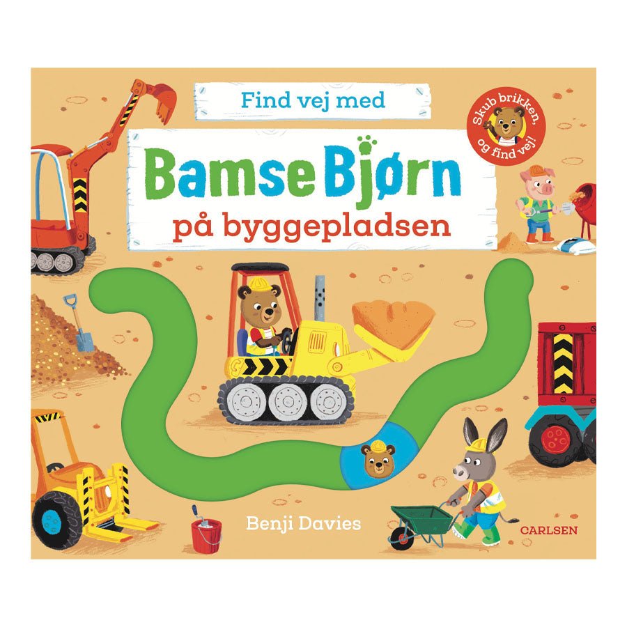 Find Vej Med Bamse Bjørn: På Byggepladsen