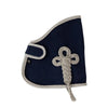Fleecedækken i Navy