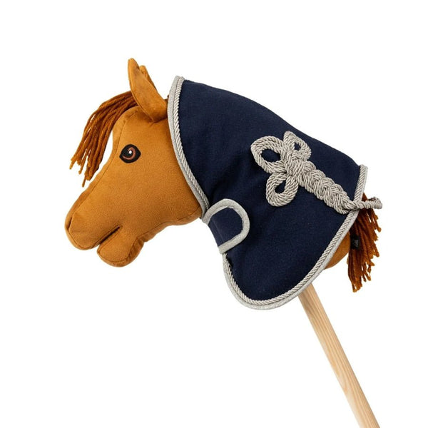 Fleecedækken i Navy