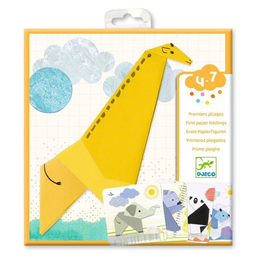 Første Papir Foldning "1,2,3 Fold"