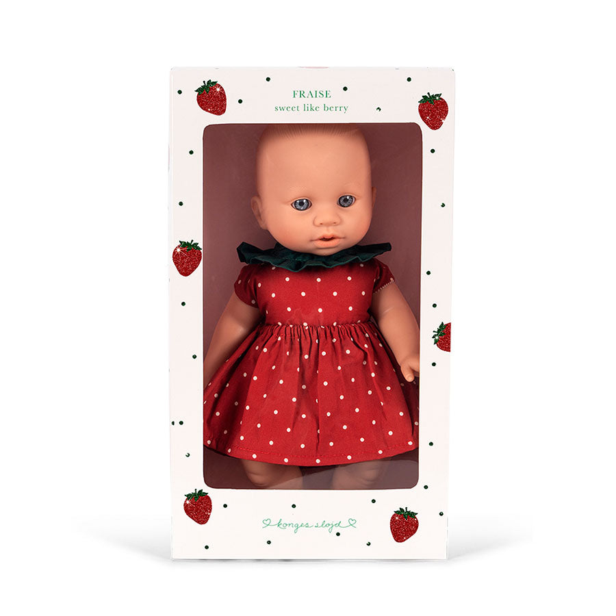 Baby Dukke med Fraise Tøj