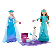 Frozen Anna og Elsa Dukker med Olaf