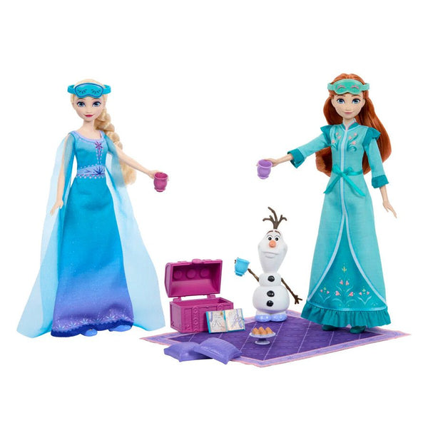 Frozen Anna og Elsa Dukker med Olaf
