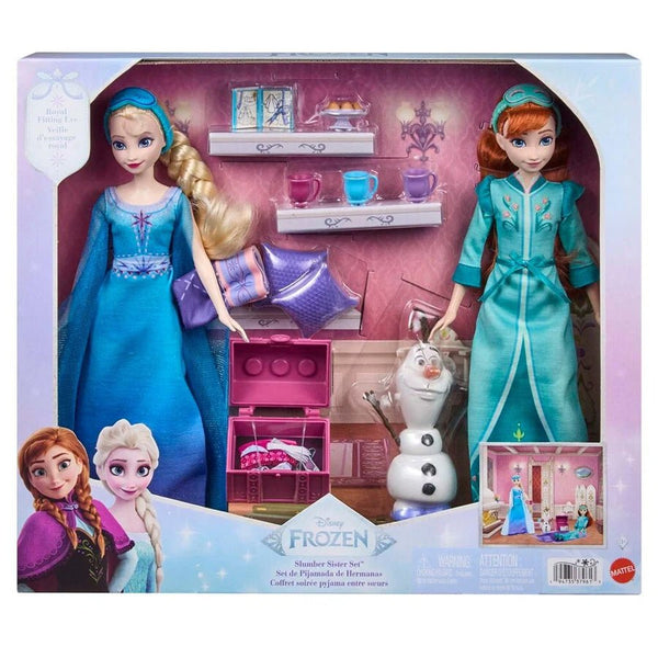 Frozen Anna og Elsa Dukker med Olaf